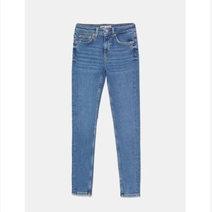 The 80's skinny in bering blue, US 2 from Zara